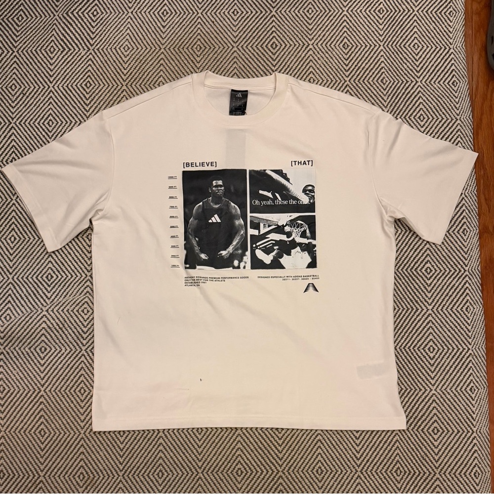 Adidas X Anthony Edwards Graphic T Shirt